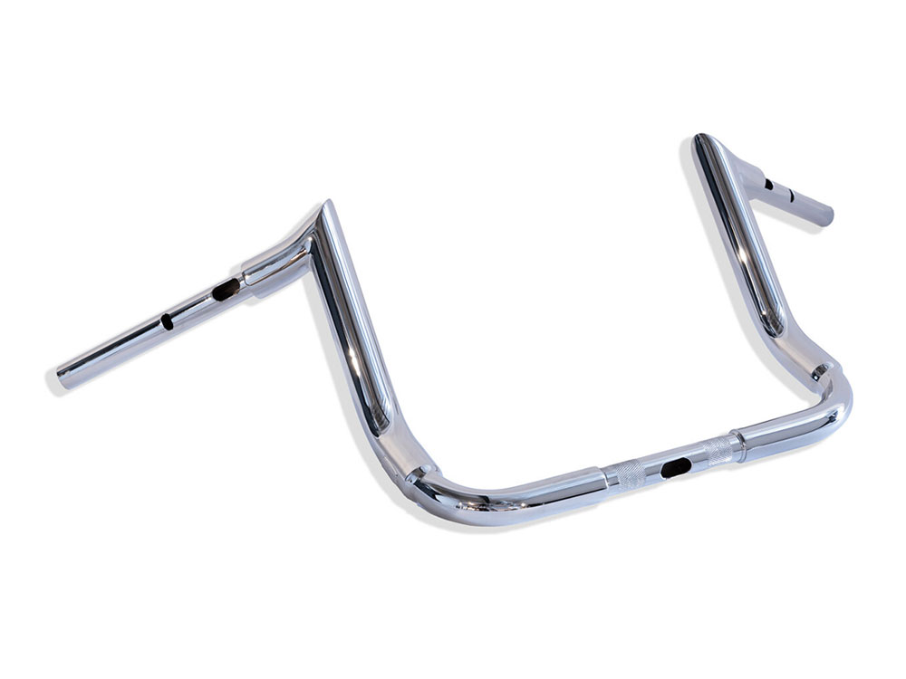 FACTORY 47 HANDLEBARS 12in. x 1-1/2in. S Series Handlebar – Chrome. Fits CVO Street Glide 2023up & Street Glide 2024up