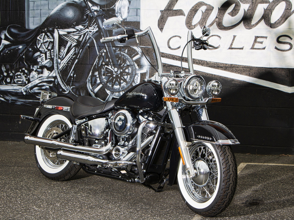 FACTORY 47 HANDLEBARS 14in. x 1-1/2in. Classic 47 Malo Handlebar – Chrome.