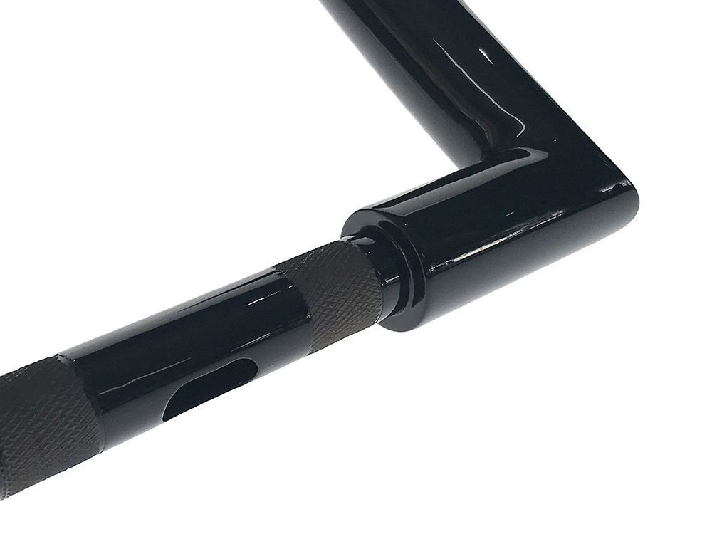 FACTORY 47 HANDLEBARS 16in. x 1-1/2in. Classic 47 Malo Handlebar – Gloss Black.
