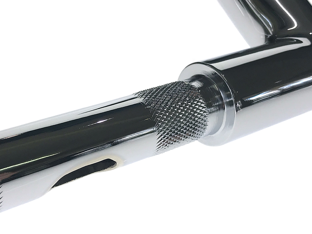 FACTORY 47 HANDLEBARS 12in. x 1-1/2in. Classic 47 Malo Handlebar – Chrome.