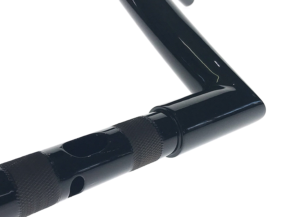 FACTORY 47 HANDLEBARS 14in. x 1-1/2in. Signature Handlebar – Gloss Black. Fits Road Glide 2015-2023