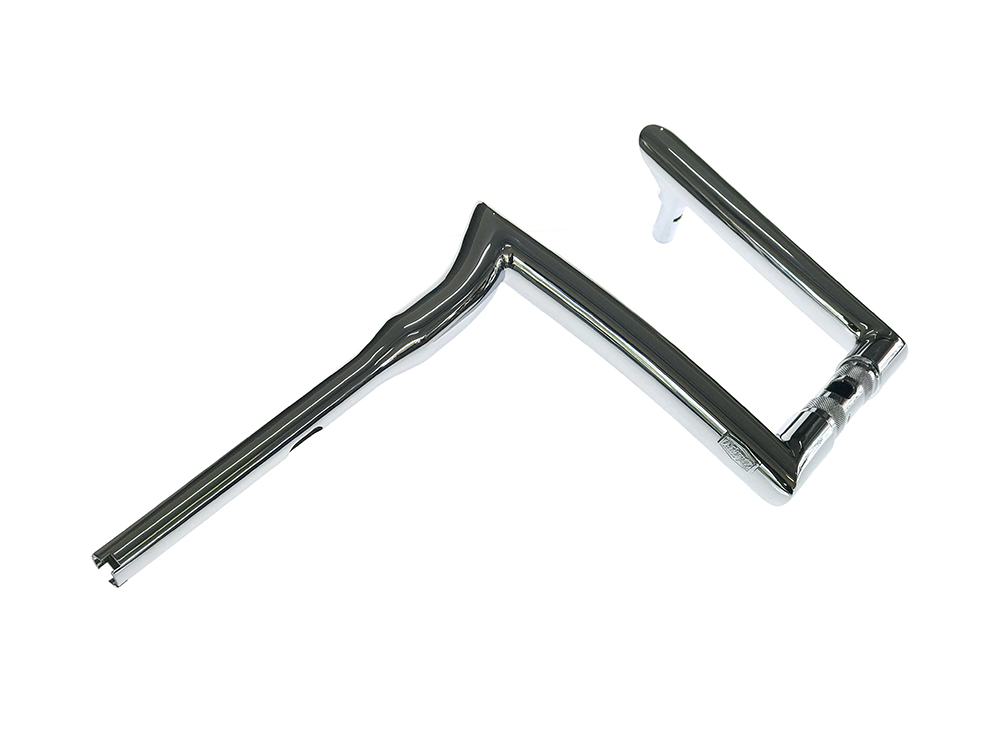 FACTORY 47 HANDLEBARS 10in. x 1-1/2in. Signature Handlebar – Chrome. Fits Road Glide 2015-2023