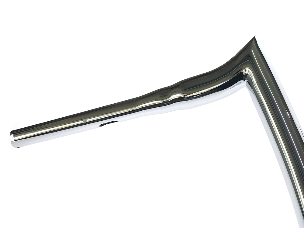 FACTORY 47 HANDLEBARS 12in. x 1-1/2in. Signature Handlebar – Chrome. Fits Road Glide 2015-2023