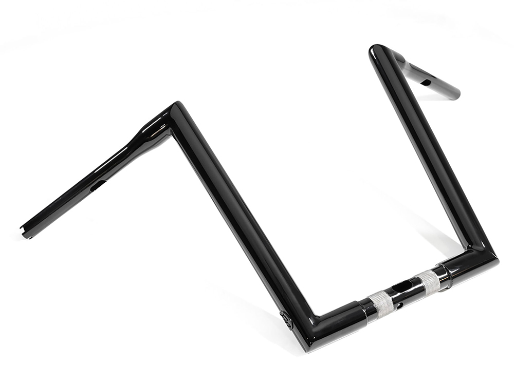 FACTORY 47 HANDLEBARS 14in. x 1-1/2in. STR Miter Handlebar – Gloss Black. Fits Road Glide 2015-2023