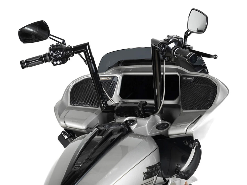 H/Bar; Throttle Square Ape GlossBlk