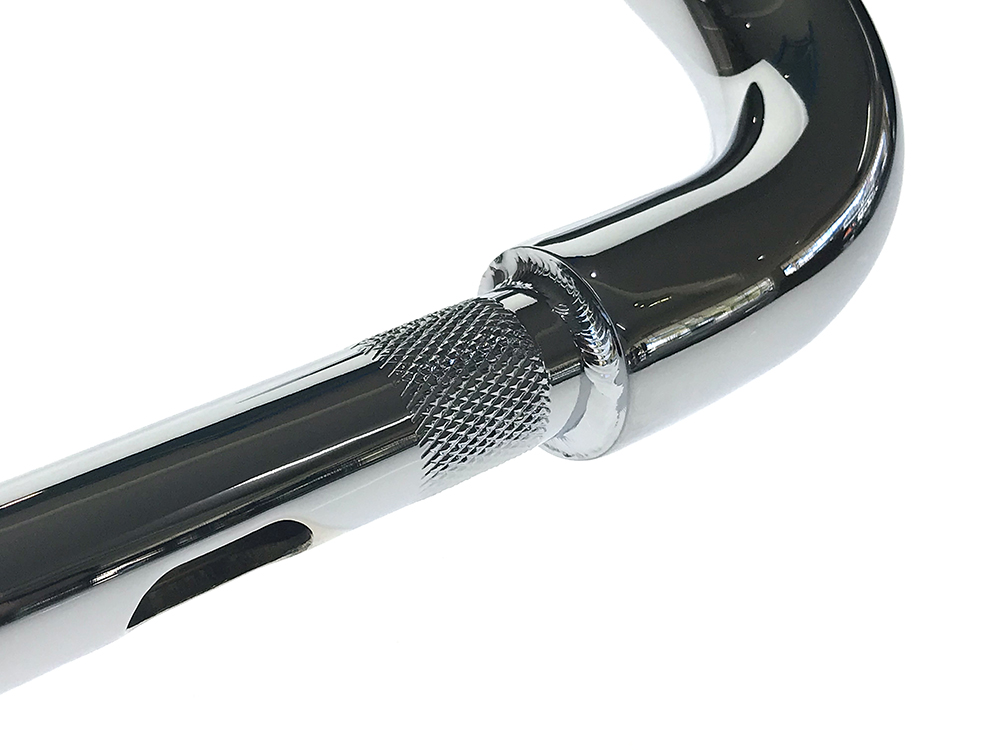 FACTORY 47 HANDLEBARS 18in. x 1-1/2in. Vicla Handlebar – Chrome.