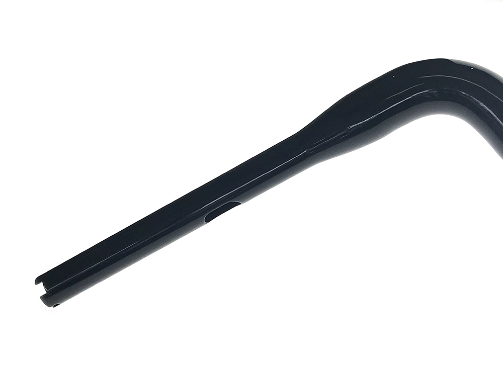 FACTORY 47 HANDLEBARS 14in. x 1-1/2in. Legacy Rivera Handlebar – Gloss Black. Fits Road Glide 2015-2023