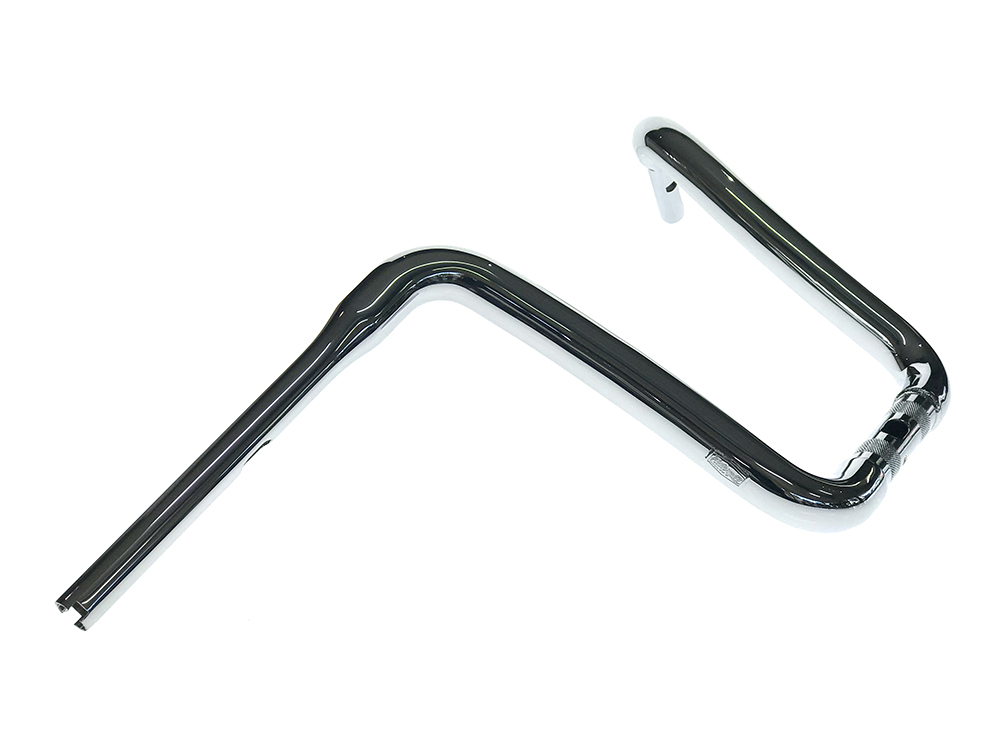 FACTORY 47 HANDLEBARS 12in. x 1-1/2in. Legacy Rivera Handlebar – Chrome. Fits Fits Road Glide 2015-2023
