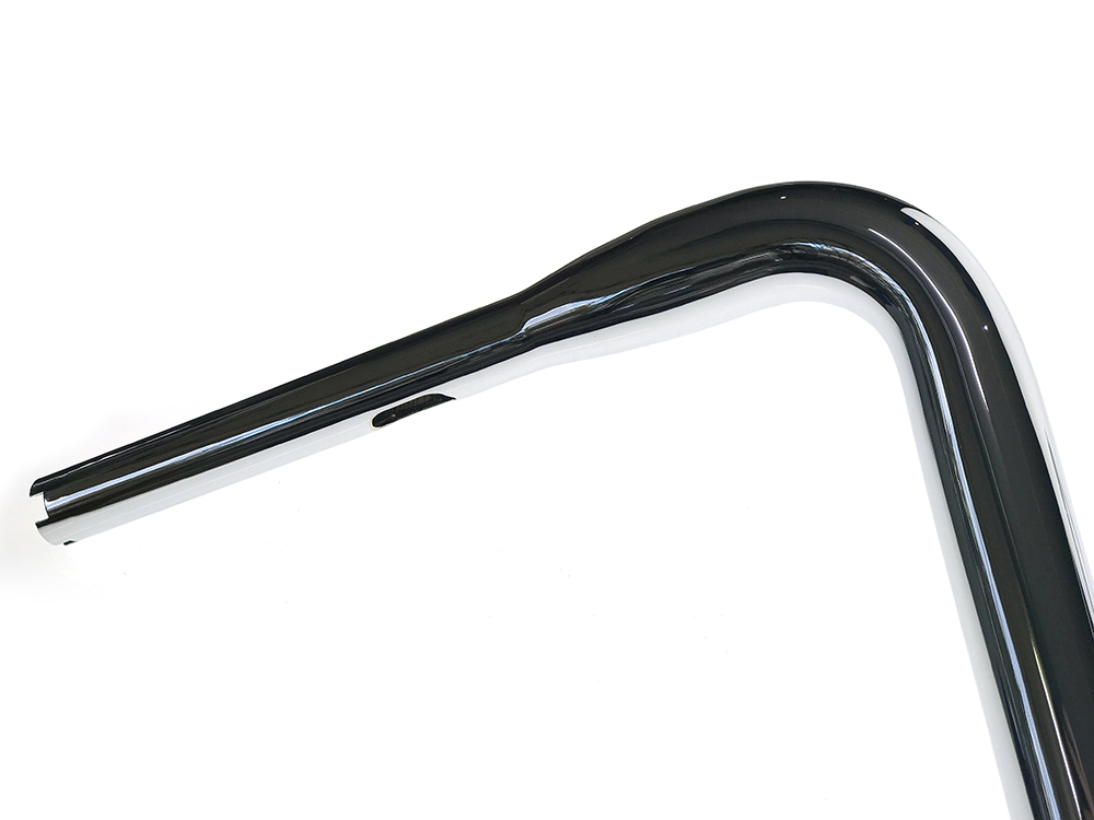 FACTORY 47 HANDLEBARS 14in. x 1-1/2in. GT Pico Handlebar – Chrome. Fits Ultra Models 1996-2024 and Street Glide 1996-2023