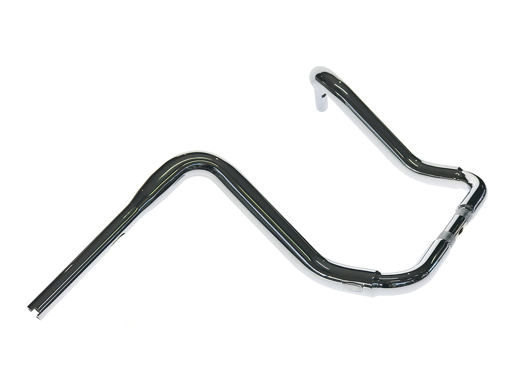 FACTORY 47 HANDLEBARS 14in. x 1-1/2in. GT Pico Handlebar – Chrome. Fits Ultra Models 1996-2024 and Street Glide 1996-2023