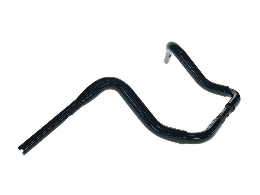 FACTORY 47 HANDLEBARS 12in. x 1-1/2in. GT Pico Handlebar – Gloss Black. Fits Ultra Models 1996-2024 and Street Glide 1996-2023