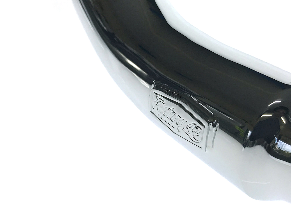 FACTORY 47 HANDLEBARS 12in. x 1-1/2in. GT Pico Handlebar – Chrome. Fits Ultra Models 1996-2024 and Street Glide 1996-2023