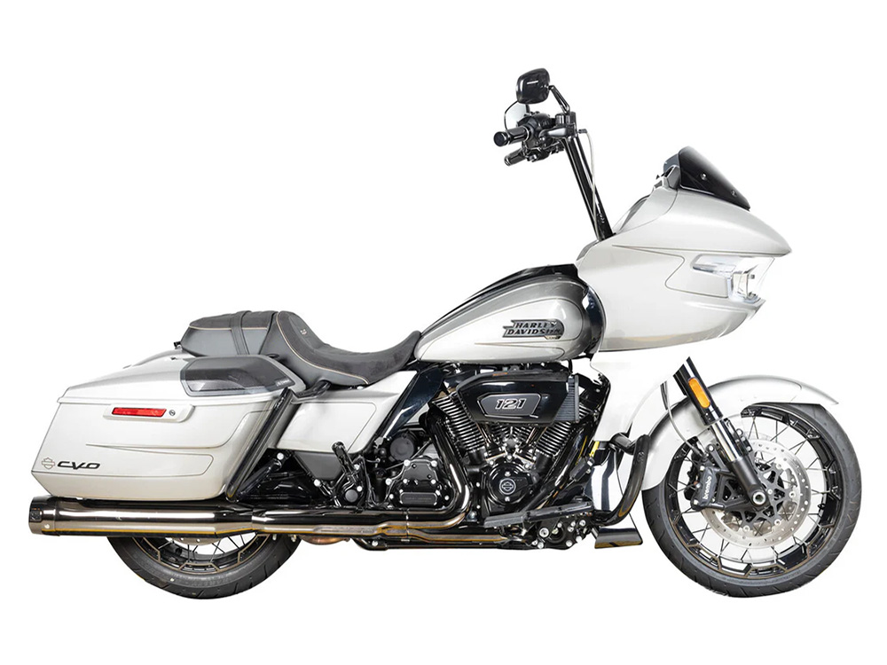 FACTORY 47 HANDLEBARS 14in. x 1-1/2in. Drifter Series Handlebar – Gloss Black. Fits CVO Road Glide 2023up & Road Glide 2024up