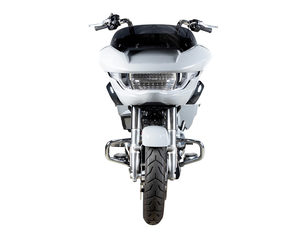 FACTORY 47 HANDLEBARS 14in. x 1-1/2in. Drifter Series Handlebar – Chrome. Fits CVO Road Glide 2023up & Road Glide 2024up