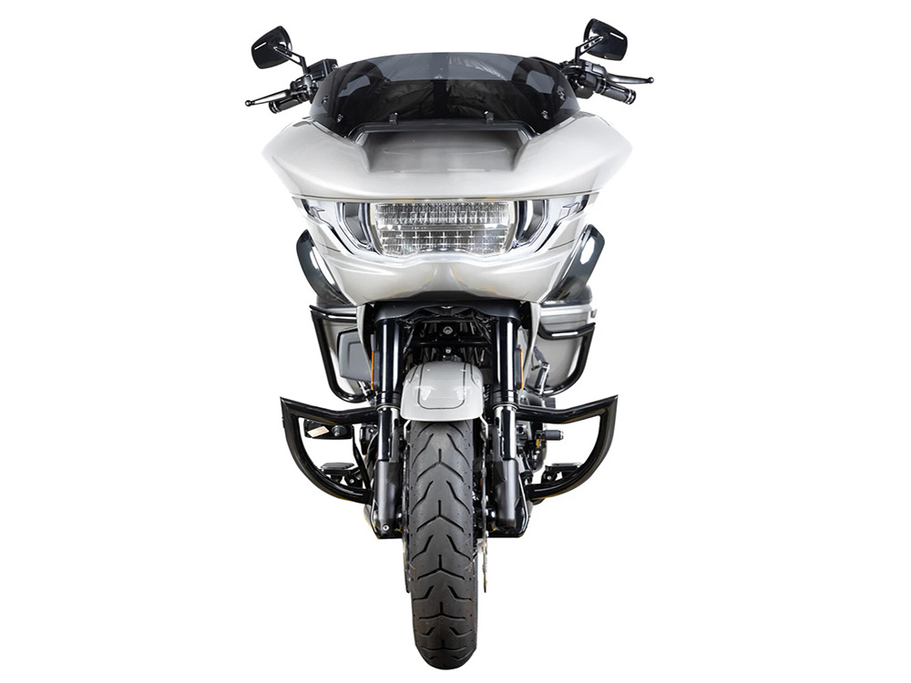 FACTORY 47 HANDLEBARS 12in. x 1-1/2in. Drifter Series Handlebar – Gloss Black. Fits CVO Road Glide 2023up & Road Glide 2024up