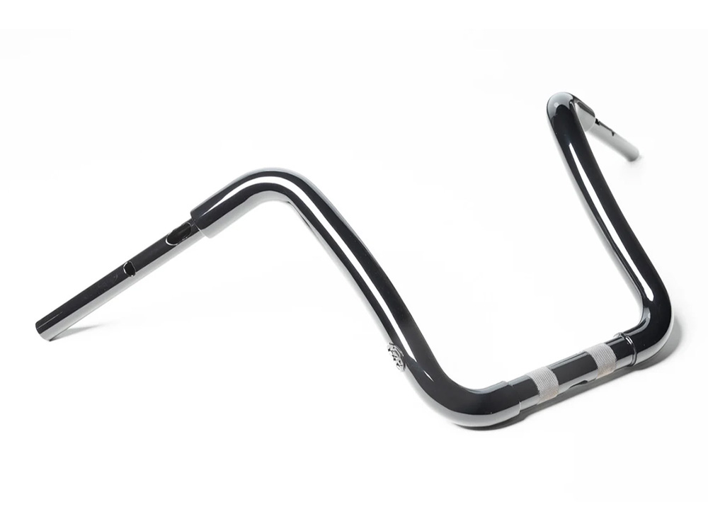 FACTORY 47 HANDLEBARS 12in. x 1-1/2in. Drifter Series Handlebar – Gloss Black. Fits CVO Road Glide 2023up & Road Glide 2024up