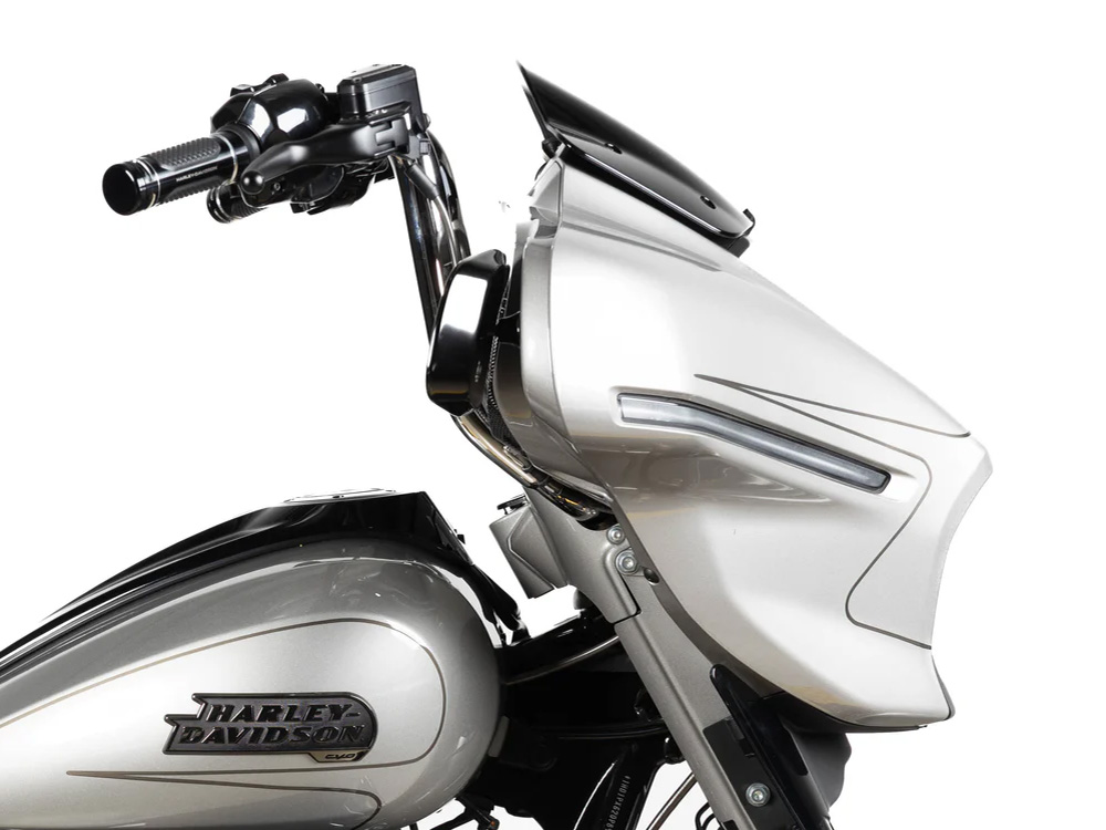 FACTORY 47 HANDLEBARS 14in. x 1-1/2in. Eagle Series Handlebar – Chrome. Fits CVO Street Glide 2023up & Street Glide 2024up