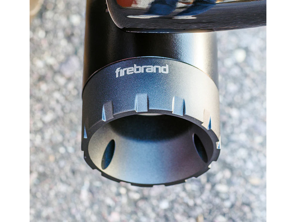 Firebrand EXHAUST 2-into-1 Monarch Exhaust – Black with Black End Cap. Fits Touring 2017up.