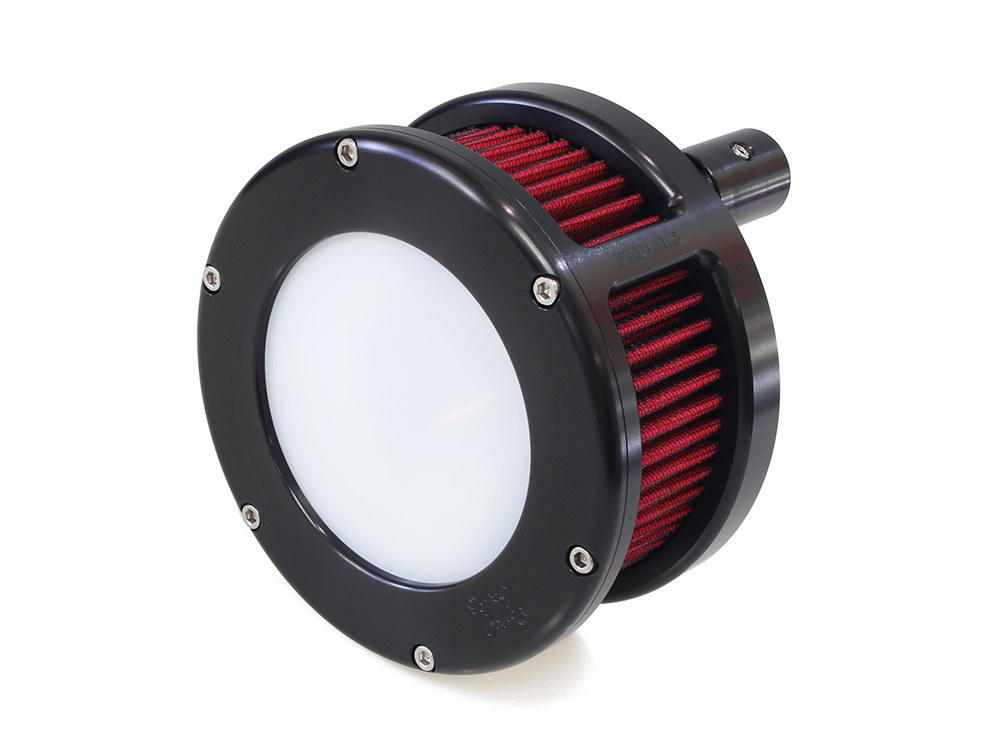 A/Filter; BA Blk w/Clear Cvr & Red