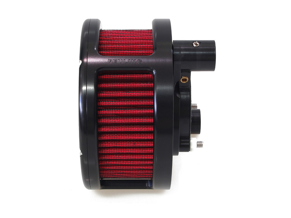 A/Filter; BA Blk w/Clear Cvr & Red