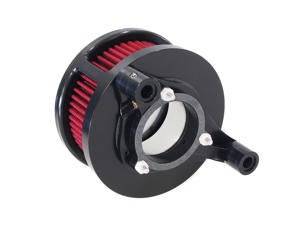 Feuling BA Air Cleaner Kit – Black with Clear Cover. Fits Touring 2017-2024 & Softail 2018-2024