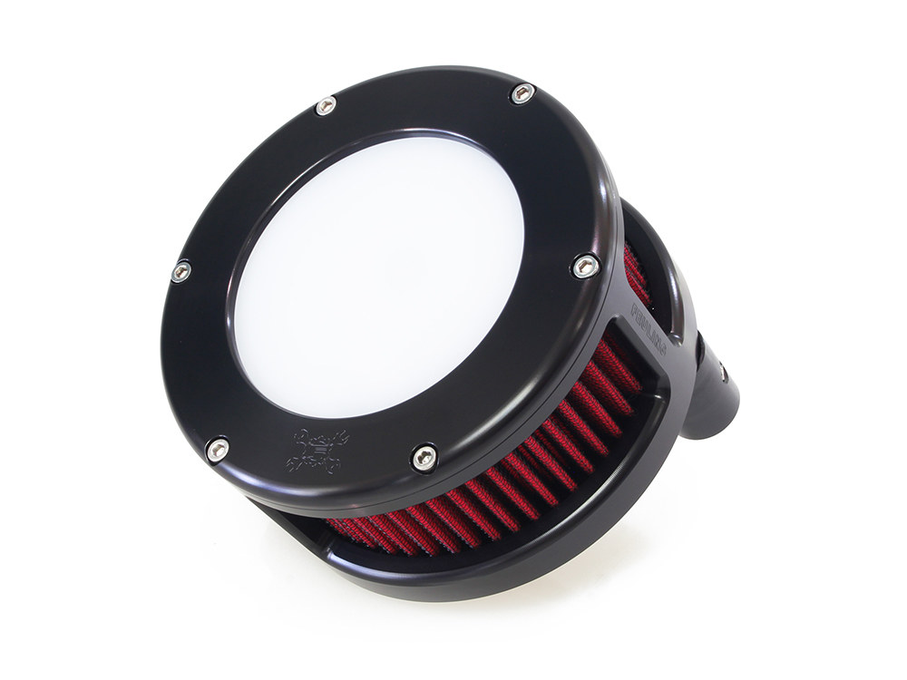 A/Filter; BA Blk w/Clear Cvr & Red