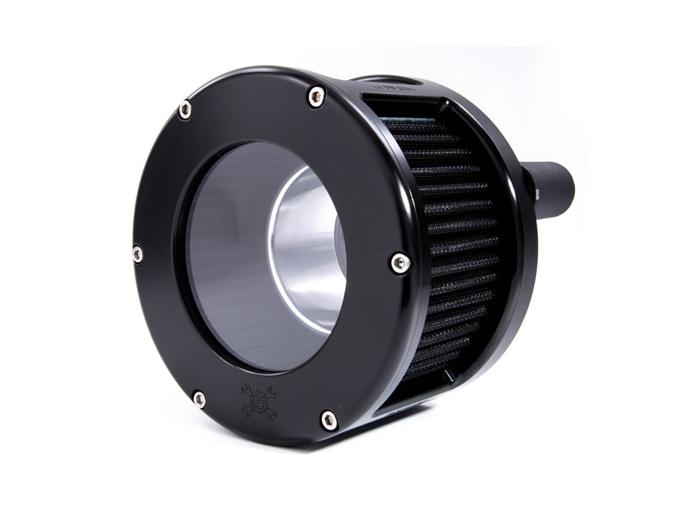A/Filter; BA Race Blk w/Clear Cvr &