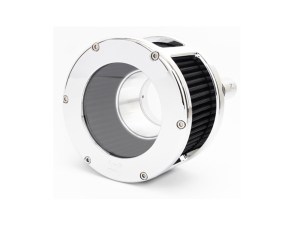 Feuling BA Race Series Air Cleaner Kit – Chrome with Clear Cover. Fits Softail 2018-2024 with Mid Mount Controls Feuling BA Race Series Air Cleaner Kit – Chrome with Clear Cover. Fits Softail 2018-2024 with Mid Mount Controls