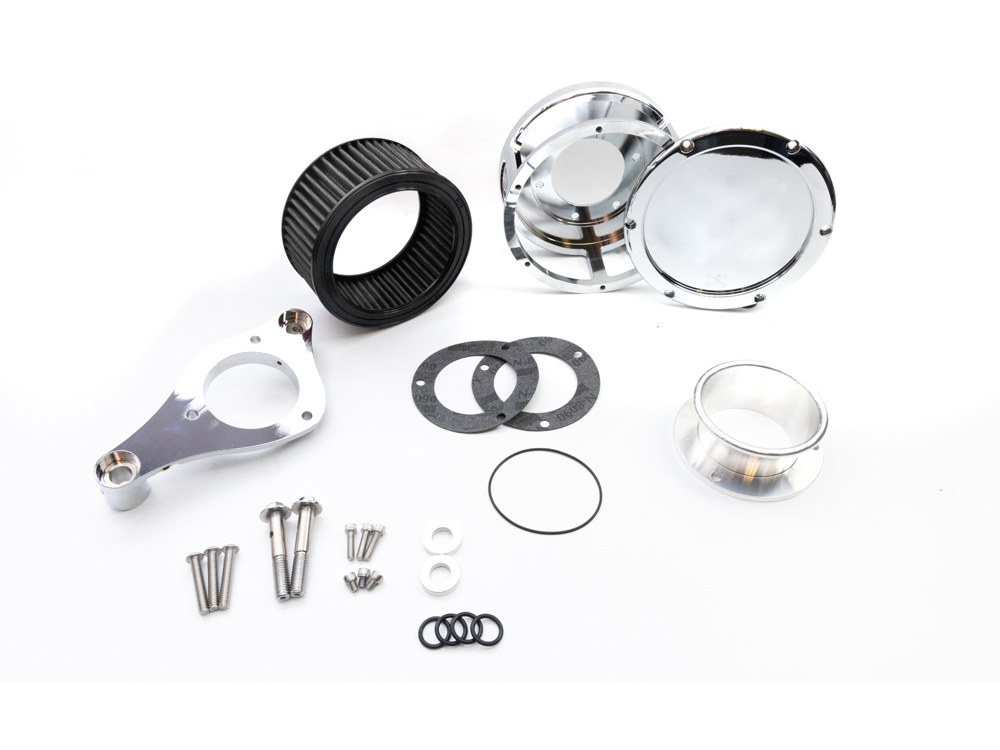 A/Filter; BA Chr w/Solid Cvr & Blk