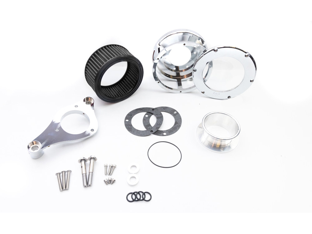 A/Filter; BA Chr w/Clear Cvr & Blk