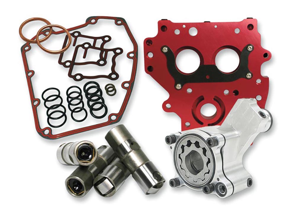 Feuling HP+ Oiling System. Fits Dyna 1999-2005, Touring 1999-2006 & Softail 2000-2006 With Gear Drive Cams