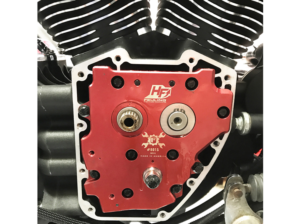 Feuling HP+ Cam Chest Kit with Reaper 574C Chain Drive Cams. Fits Twin Cam 2007-2017.