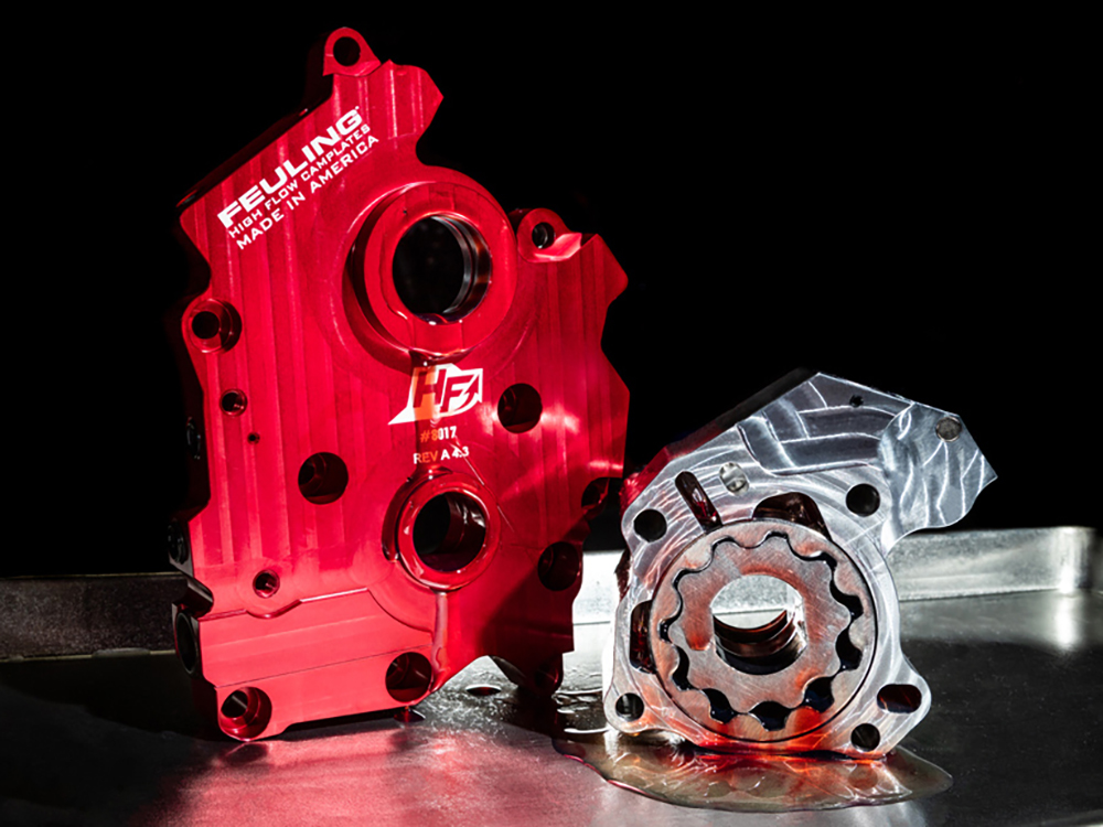 Feuling HP+ Cam Chest Kit with 472 Reaper Cam. Fits Touring 2017up & Softail 2018up with Oil Cooled Engines.