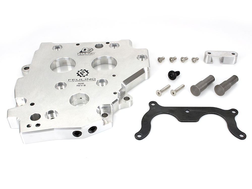 Feuling OE+ Camplate. Fits Dyna 1999-2005, Touring 1999-2006 & Softail 2000-2006 with Chain Drive Cams