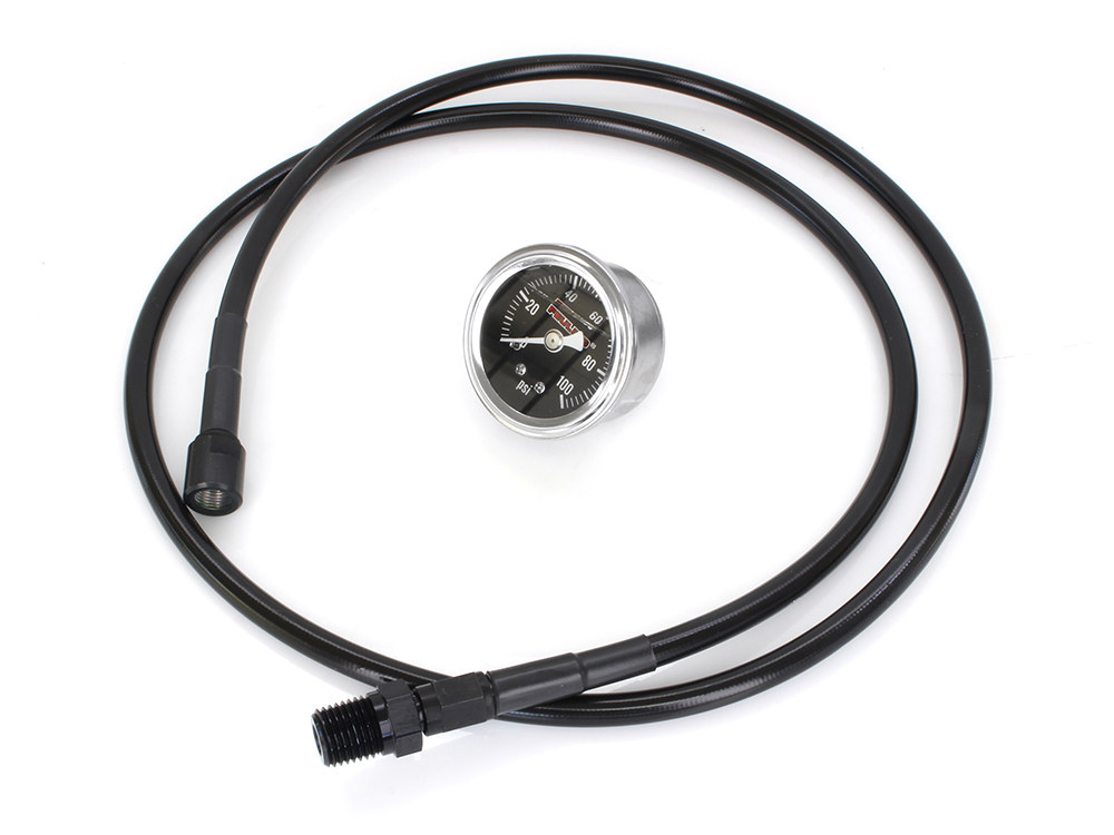 Remote Oil PSI Gauge Kit; M8%2717up