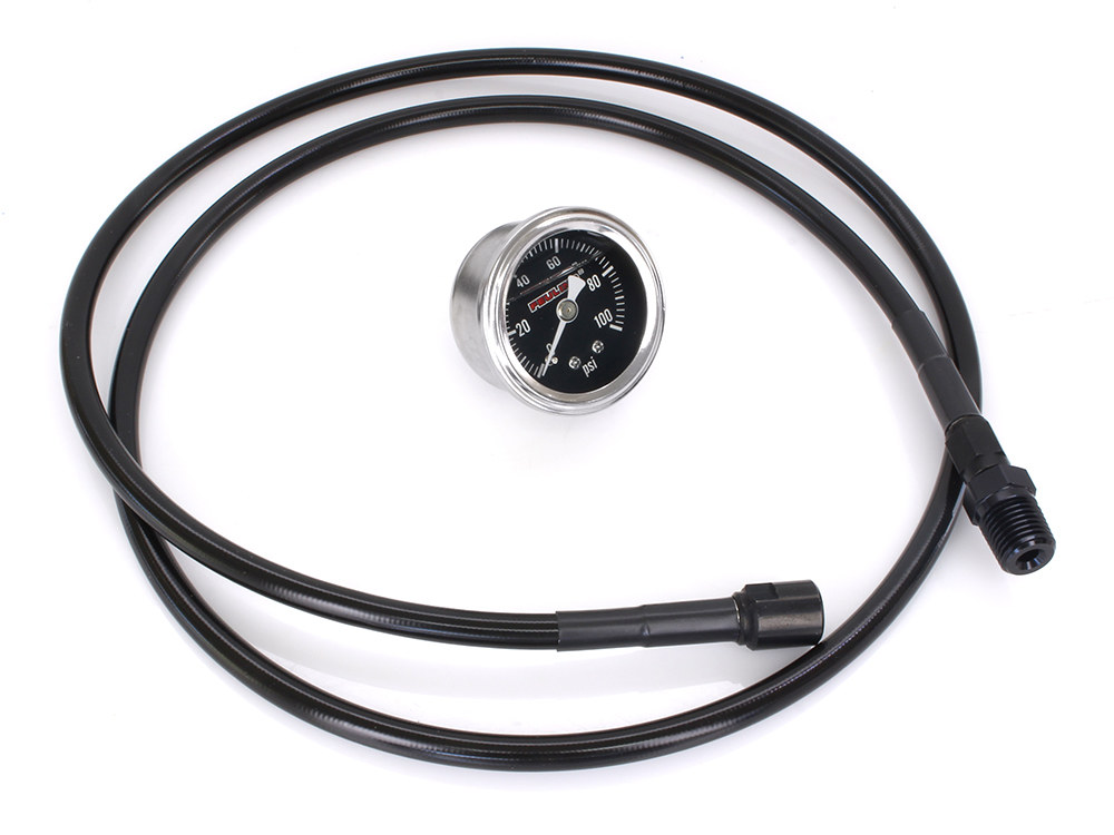 Remote Oil PSI Gauge Kit; M8%2717up