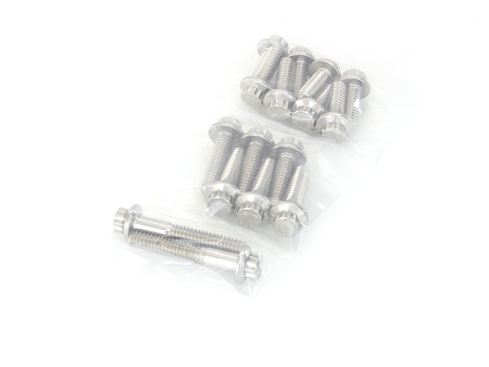 Feuling ARP 12 Point Primary & Transmission Fastener Show Bike Kit. Fits Touring 2017up.