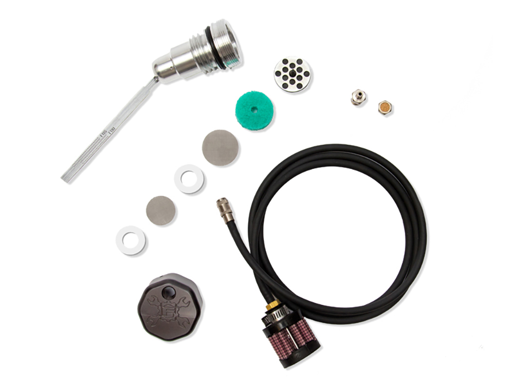 Feuling Vented Dipstick – Black. Fits Dyna 2006-2017.