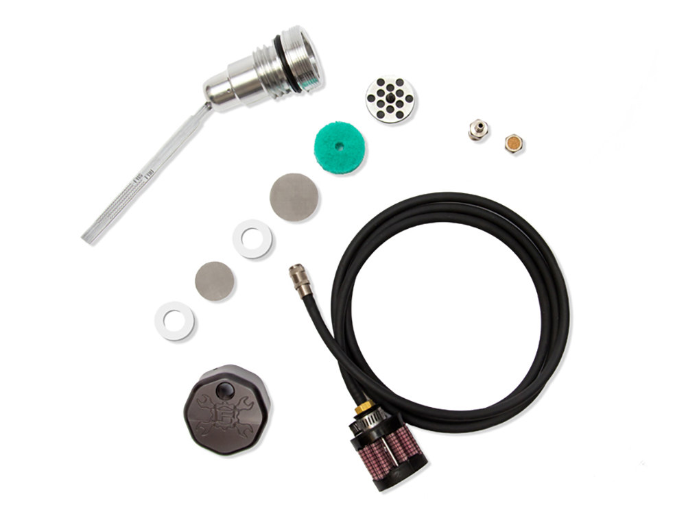 Vented Dipstick; FXD%2706-17 Blk