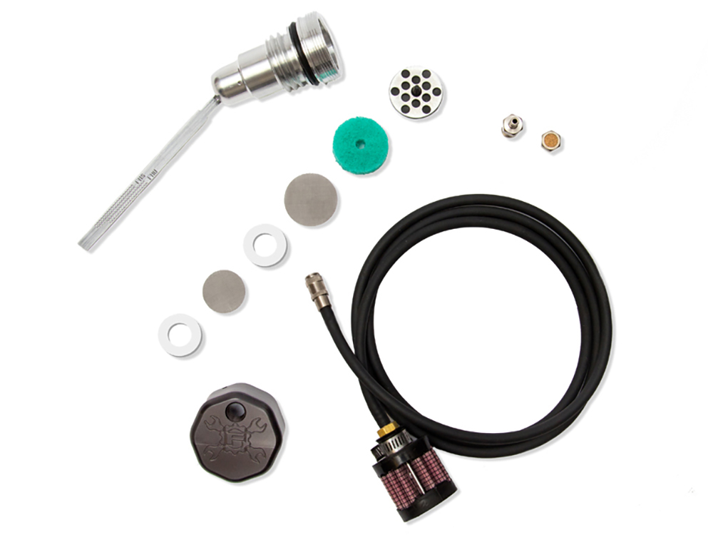 Feuling Vented Dipstick – Black. Fits Touring 2007-2016.