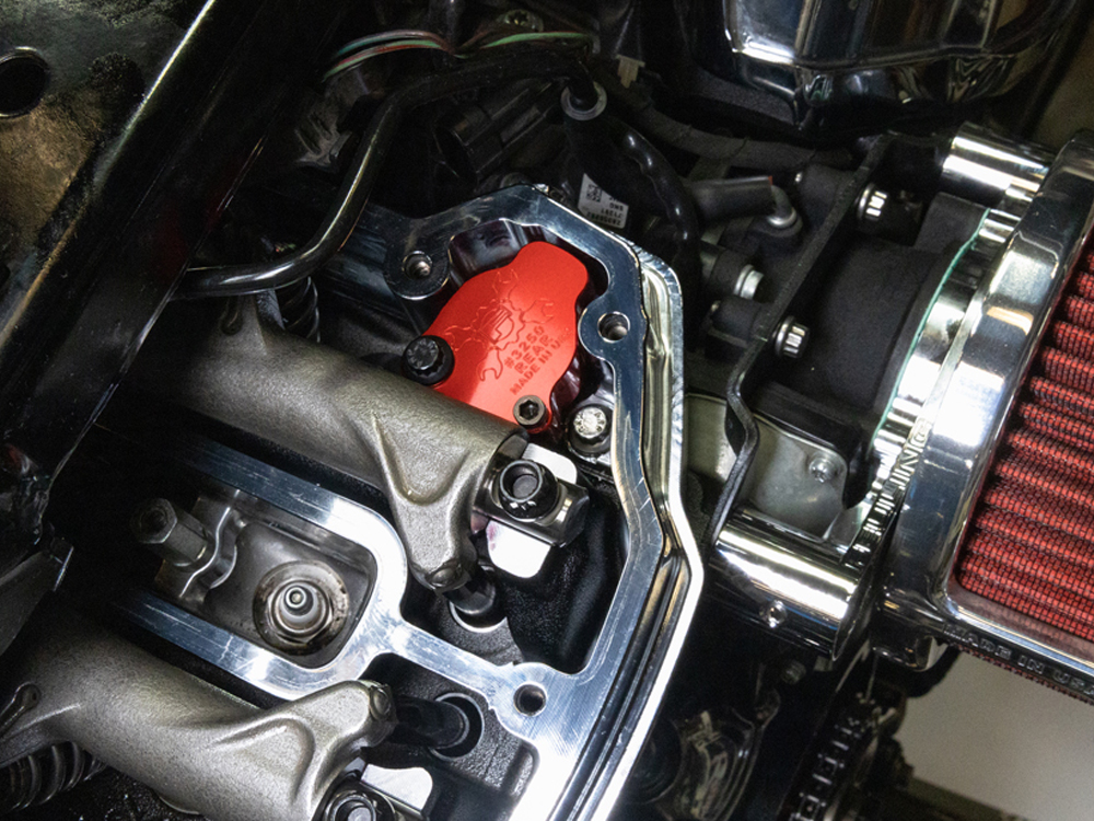 Feuling Rocker Box / Cylinder Head Breathers. Fits Touring 2017-2024 & Softail 2018-2024