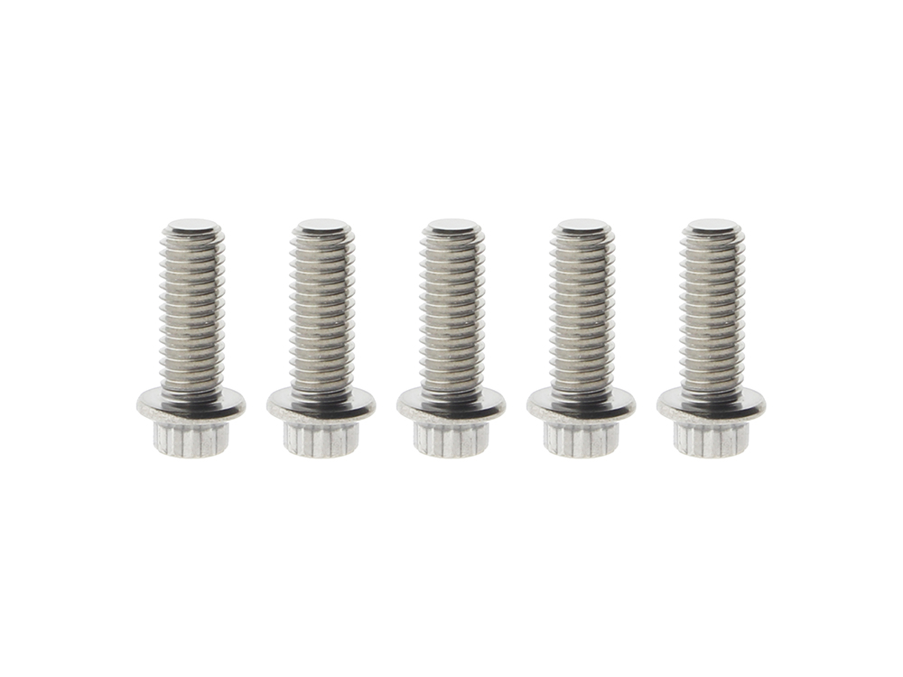 Feuling Rear Disc Rotor Bolts – Stainless 12 Point ARP. Fits H-D Big Twin 1997up & Sportster 1997-2021