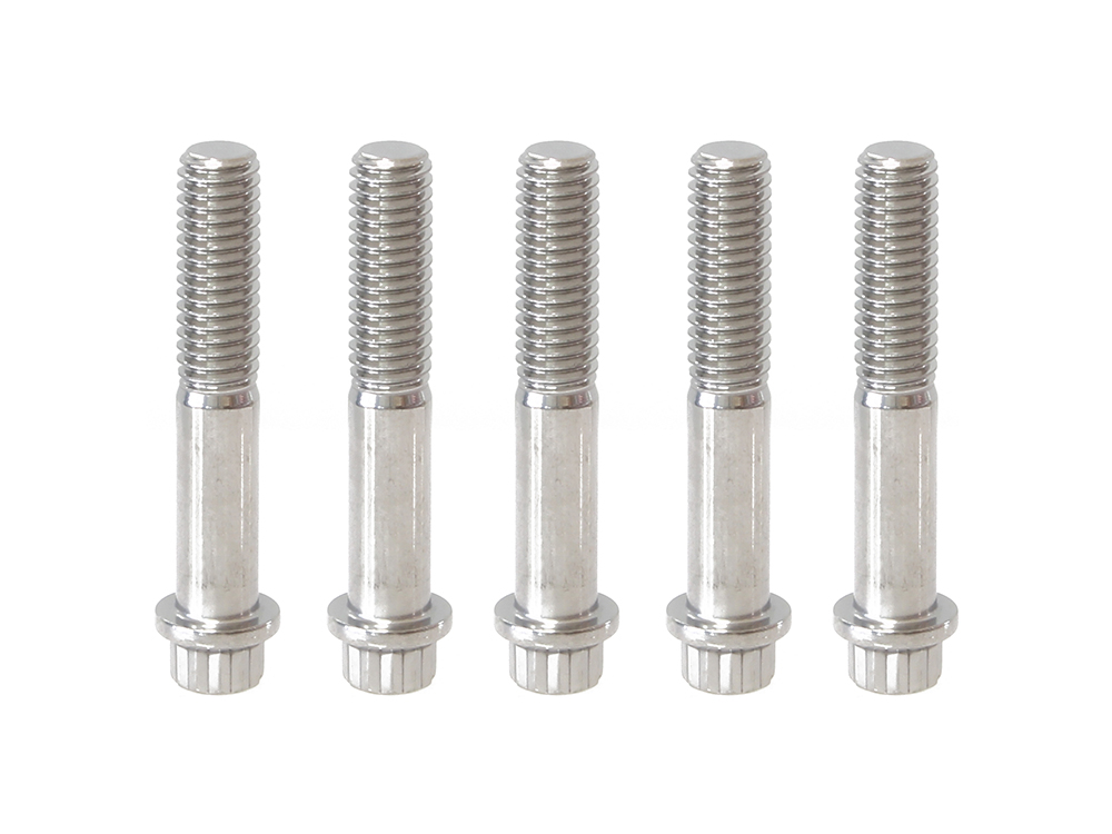 Feuling Rear Pulley Bolts – Stainless 12 Point ARP. 7/16in.-14 x 2.50in.