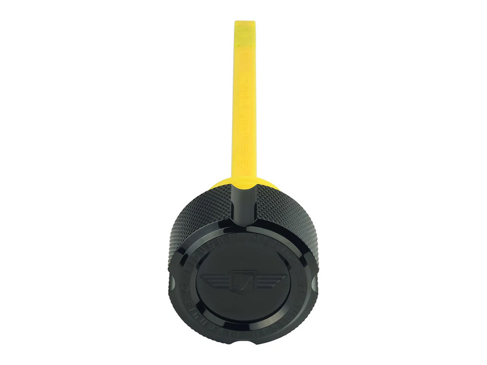Figurati Designs Magnetic Engine Oil Dipstick – Black. Fits Touring 2017up