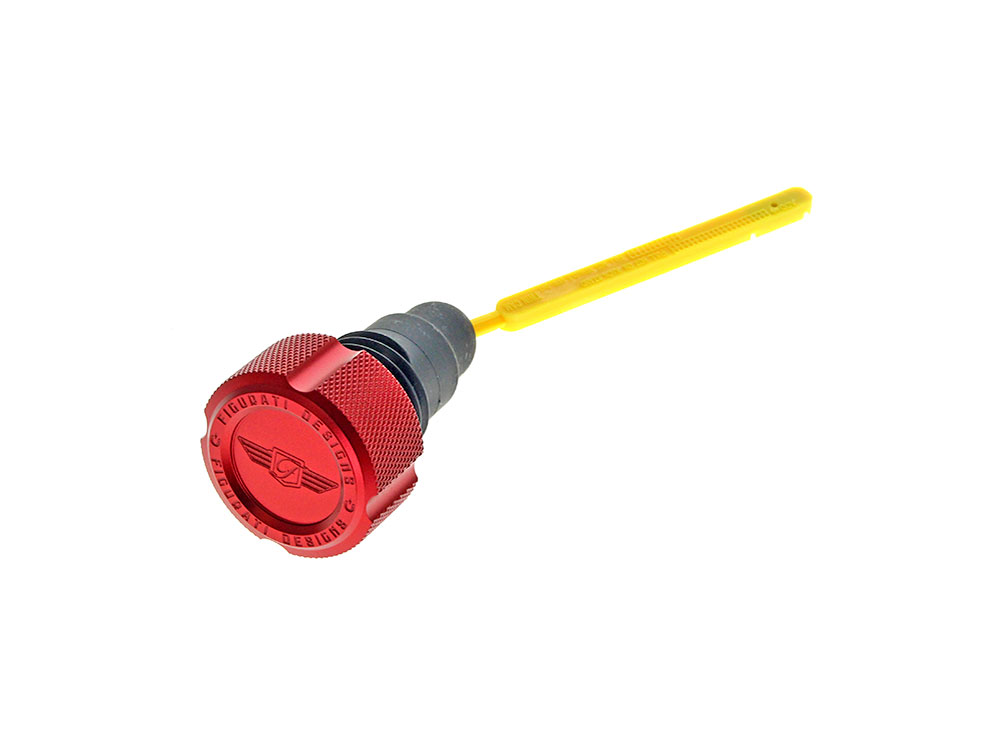 Dipstick; Magnetic FLH%2707-16 Red