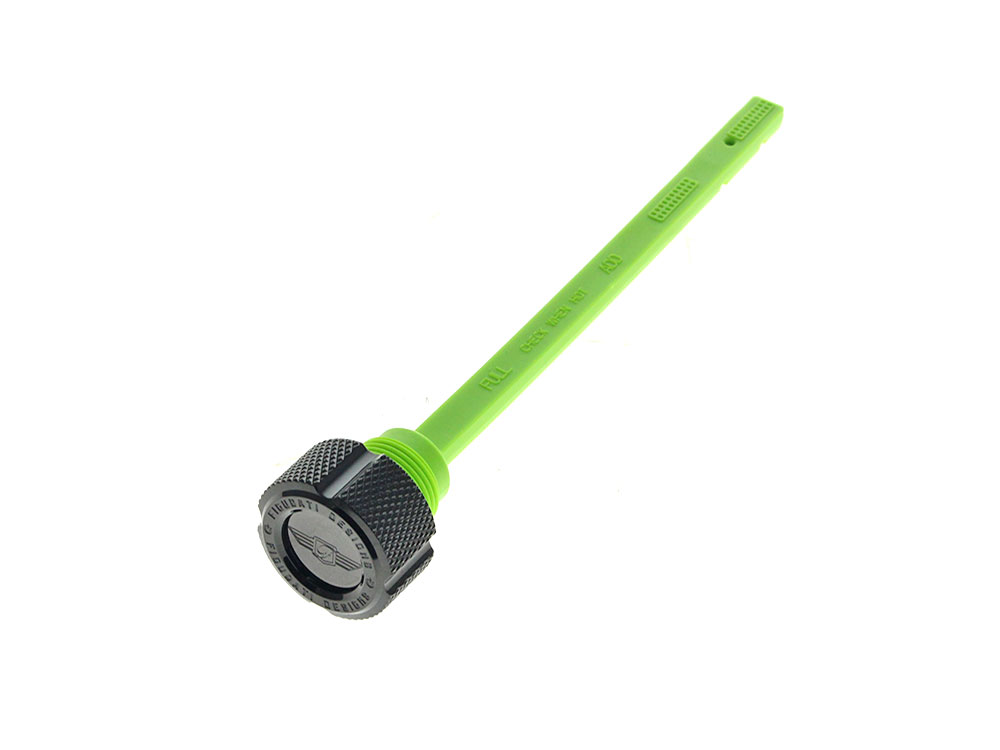 Figurati Designs Magnetic Engine Oil dipstick – Black. Fits Indian Big Twin 2014 to 2017 Thunderstroke Engines