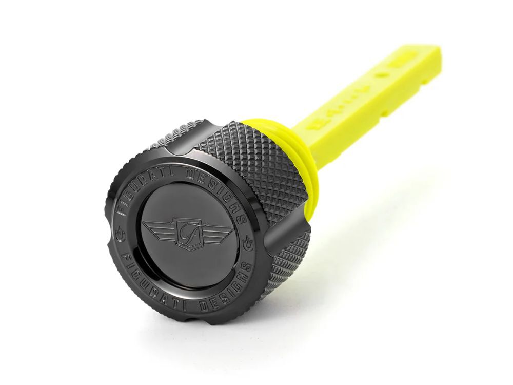 Figurati Designs Magnetic Engine Oil Dipstick – Black. Fits Pan America 2021up