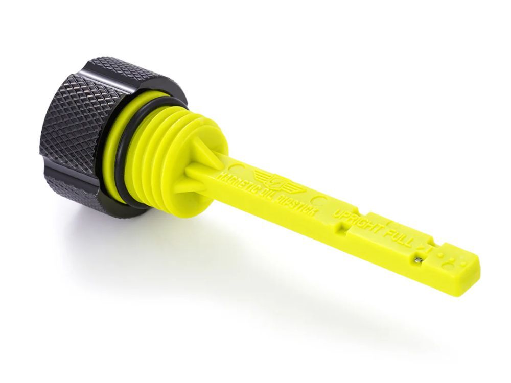 Figurati Designs Magnetic Engine Oil Dipstick – Black. Fits Pan America 2021up