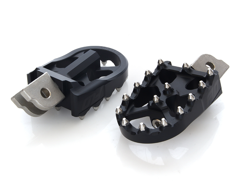 Footpegs; V2 MX Blk S/Tail%2718up Fr