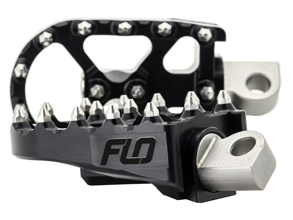 Footpegs; V2 MX, Blk, HD Clevis